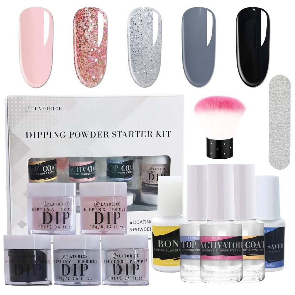 Dipping Powder Nail starter Kit No UV Lamp